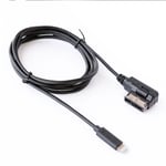 AMI/MDI-kabel med iPhone-stik til Audi Q5 A6L A4L Q7 A5 S5