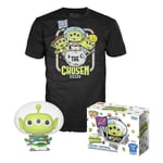 Pixar - Booble Head Pop N°749 - Alien Remix As Buzz + T-Shirt (L)