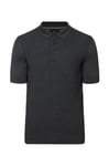 New Hugo BOSS Tailored Selection silk blend knit knitted polo t-shirt top Medium