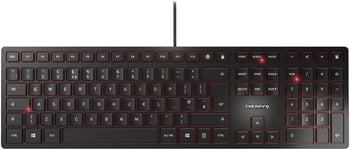 CHERRY USB KC 6000 SLIM Keyboard - Black