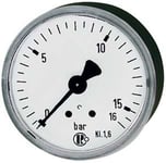 Manometer, 63mm 1/4" mätområde 0-6 bar