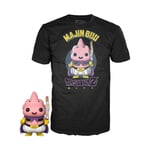 Dragon Ball Z - Booble Head Pop N° Xx- Buu Avec Glace + T-Shirt (Xl)