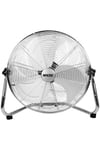 20" Chrome High Velocity Air Circulator Industrial Floor Standing Fan