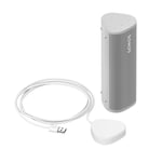 Sonos Roam 2 + Charger Trådlös högtalare med batteri - 3 års medlemsgaranti på HiFi