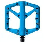 Crank Brothers Stamp 1 Large Flat Pedals - Blue