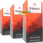 3x Tabac Original Eau De Cologne EDC Splash for Men 150ml