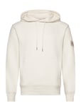 Calvin Klein Jeans Badge Hoodie Kräm