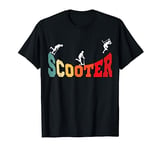 Scooter Stunt Retro Style Scooter Gift Idea for Boys Kids T-Shirt