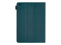 Gecko Covers Easy-Click 2.0 - Vikbart Fodral För Surfplatta - Velour - Petrolium - För Apple 10.2-Inch Ipad (9:E Generation)