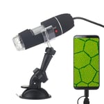 Digital Mikroskop USB 1600X - Svart