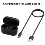 Wireless Bluetooth Charging Case Charger for Jabra Elite 75T Elite Active 75T