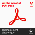 Adobe Acrobat PDF Pack - 1 utilisateur - Renouvellement 1 an