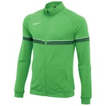 Nike Men's Dri-FIT Academy 21 Track Jacket, Lt Green Spark/White/Pine Green/White, S