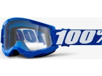 100% Skyddsglasögon 100% STRATA 2 BLUE (Transparent antireflexlins, LT 88%-92%) (NY)