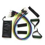 5-pack träningsband med handtag / motståndsband / gummiband 500