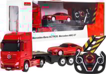 Rastar Radiostyrd 1:26 Mercedes-Benz Actros Med 1:24 Bil