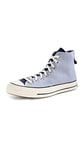 Converse Men's Chuck 70 Sneaker, Blue, 4 UK