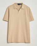 Polo Ralph Lauren Classic Fit Open Collar Stretch Polo Beige