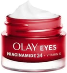 Olay Eyes Niacinamide 24 & Vitamin E Fragrance Free Eye Cream 15ml | Same Day Di