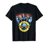 Guns N' Roses Official Skeletons & Bullets T-Shirt