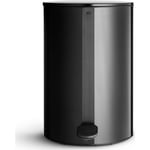 Unidrain Reframe toalettpapperskorg, 4 liter, svart