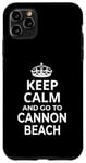 Coque pour iPhone 11 Pro Max Cannon Beach Souvenirs / « Keep Calm And Go To Cannon Beach ! »