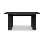 ferm LIVING Bevel Extendable matbord inkl 2 st iläggsskivor Black Oiled Beech