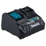 Makita DC18RE batteriladdare för ett 12V batteri och ett 18V batteri