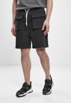 Urban Classics Sweat shorts med stora fickor (black,M)
