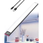USB-laddningsbar LED-ljuslist för kök 3600mah 40cm Dimbar Rörelsesensor Skåp LED-ljus med Uppladdningsbart Batteri Trådlös Drift PIR