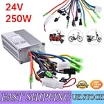 24V 250W 13A E-bike Scooter Brushless Speed Motor Controller with LCD Panel UK