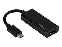 Startech.Com Usb-C To Hdmi Adapter - Usb Type-C To Hdmi Converter - 4K 60Hz - Extern Videoadapter - Usb-C - Hdmi - Svart - För P/N: Tb3dk2dpm2, Tb3dock2dppd, Tb3dock2dppu, Tb4cdock