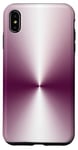Coque pour iPhone XS Max Couleur violette prune simple et minimaliste