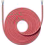 Nielsen Light tygledning Zig/Zag 2x0,75 mm², 4 meter, röd