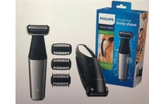 Philips BG5020/15 Bodygroom Series 5000 +Back Hair Removal /3 Comb Attachments