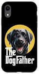 Coque pour iPhone XR The Dog Father Labrador Retriever Lab Dad Daddy Noir