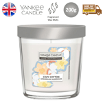Yankee Candle Tumbler Glass Scented Home Room Fragrance Cozy Cotton 200g