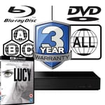 Panasonic Blu-ray Player DP-UB159 All Zone Code Free MultiRegion 4K inc Lucy UHD