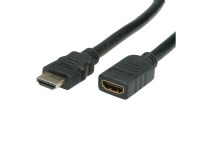 Value 11.99.5577, 5 m, HDMI Typ A (standard), HDMI Typ A (standard), 3D kompatibilitet, 10,2 Gbit/s, Svart