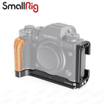 SmallRig X-T4 L Bracket with Wooden Side Grip for FUJIFILM X-T4 Camera LCF2811B