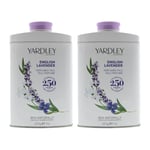 Yardley London  English Lavender Perfumed Talc 200g X 2