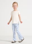 Lindex Utsvängda ribbade leggings