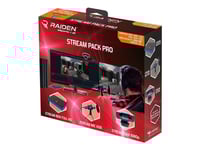 Raiden Stream Pack Pro - Livestreamingkamera - Färg - 1280 X 720 - 720P - Usb 2.0