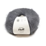 Silk Mohair Fluff 25 gr Soggy Mittens dk grey A780 Adlibris