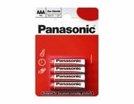 Panasonic R03RZ/4BP AAA Zinc Carbon 1.5V Batteries