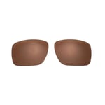 Walleva Brown Polarized Replacement Lenses For Oakley Holbrook XL Sunglasses