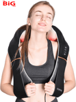Superior Back  Neck  and  Shoulder  Massager  with  Heat ,  Deep  Tissue  3D  Kn