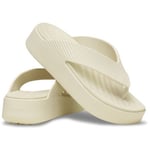 Crocs Getaway Groove Platform Flip Benvit US W8 (EU 38-39) Dam