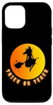Coque pour iPhone 14 Pro Trick or Teach, professeur, Halloween, Réveillon de la Toussaint en classe