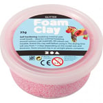 Foam Clay Lera - Rosa Glitter 35 g